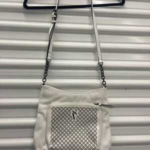 Simply Vera White Crossbody Bag